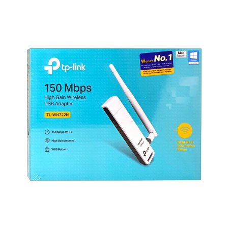 TP-LINK TL-WN722N 150 MBPS HIGH GAIN WIRELESS USB ADAPTER